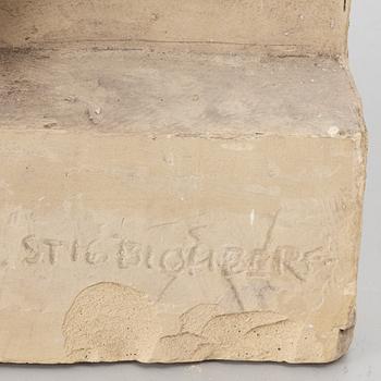 Stig Blomberg, relief, gipsförlaga till M/S Stockholm (1941).