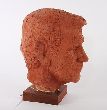 SKULPTUR, terracotta, sign Ture Thörn.