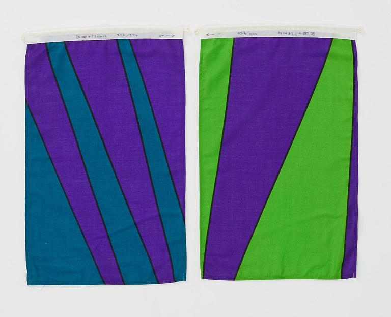Olle Bærtling, "Flags for America's Cup".
