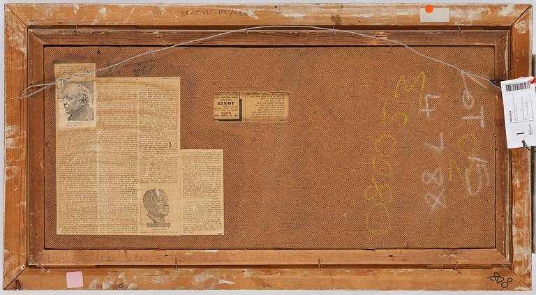 Helmer Osslund, Northern Swedish autumn landscape.