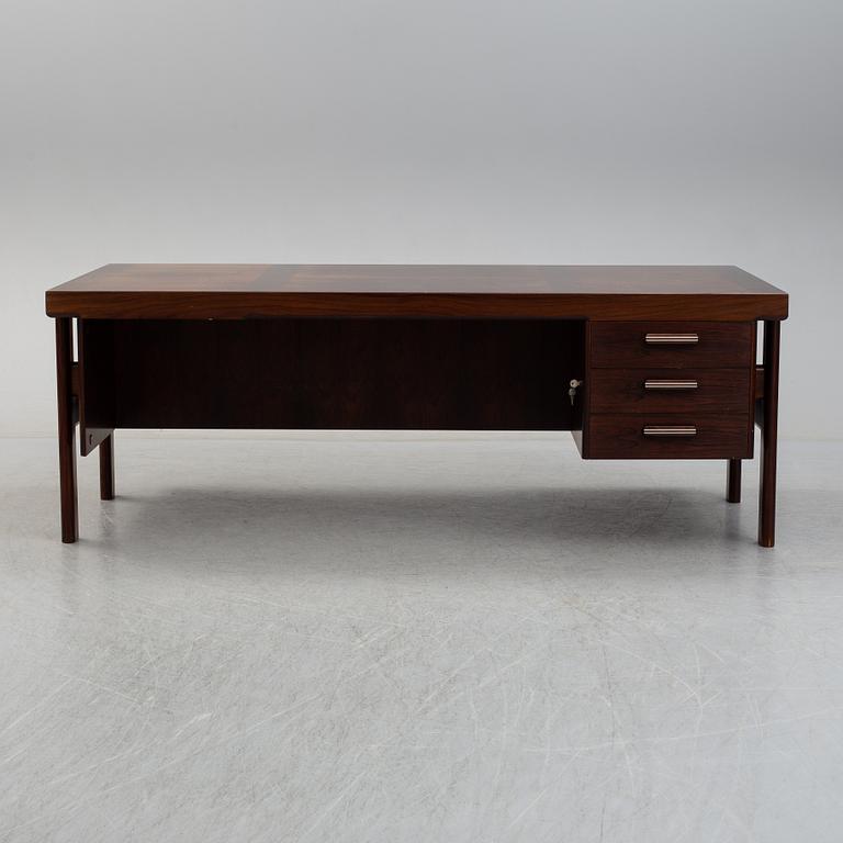 ARNE VODDER, a desk, sideboard and chair, Sibast Furniture, Denmark, 1970's.