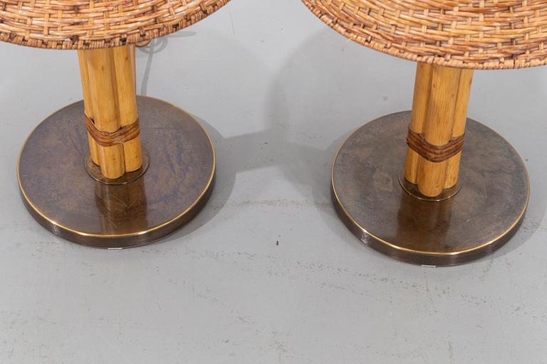 BERGBOMS, a pair of table lamps, second half of the 20th century.