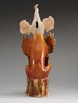 FIGURIN, glaserat lergods. Tang dynastin (618-907).