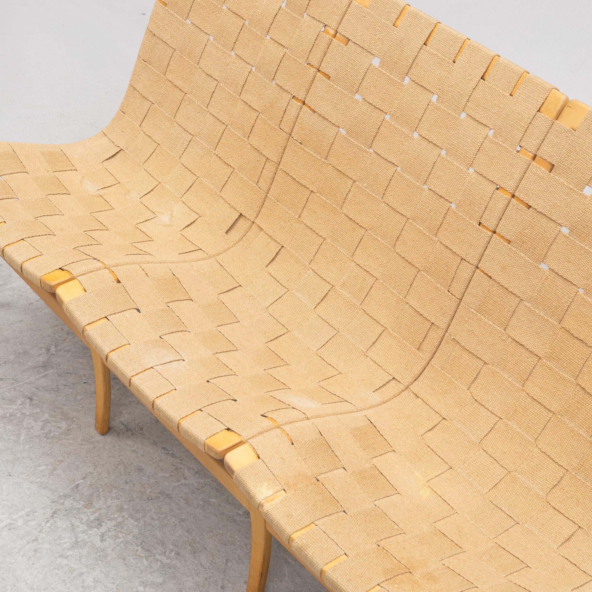 Bruno Mathsson, an 'Eva' sofa, Firma Karl Mathsson, 1967.