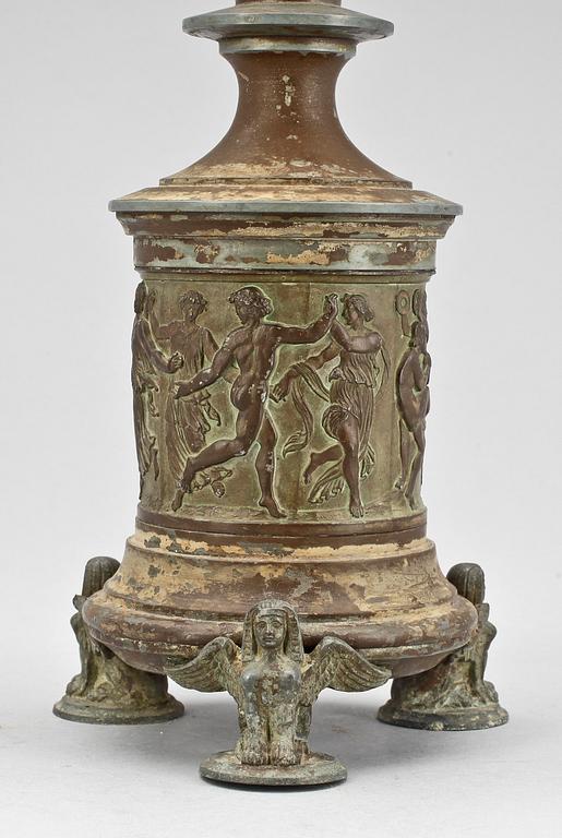 FOTOGENLAMPA, empirestil, tidigt 1900-tal.