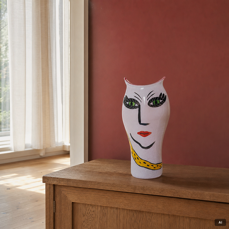 Ulrica Hydman-Vallien, vas, "Open minds", Kosta Boda, tidigt 2000-tal.