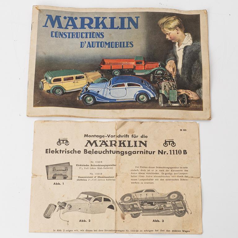 Märklin, coupe. Germany, 1930s.
