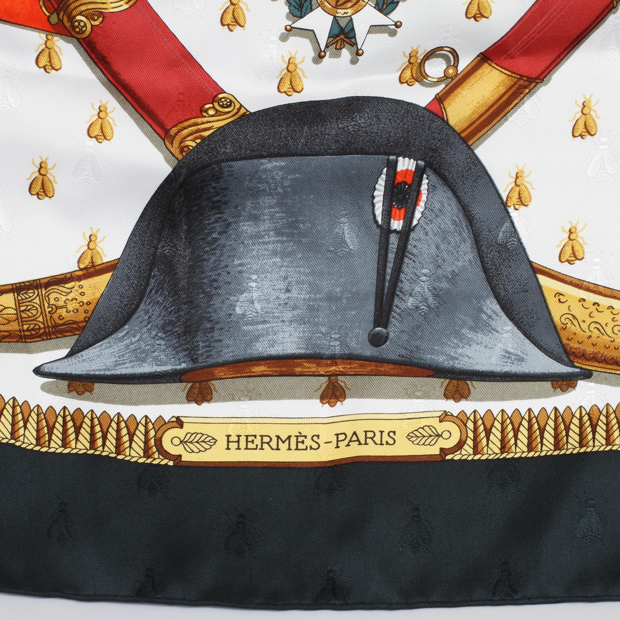 SCARF, "Napoleon", Hermès.