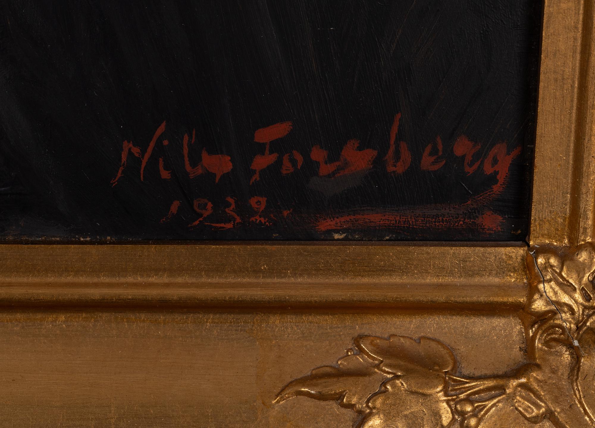 Nils Forsberg, Äldre man med kraschan.