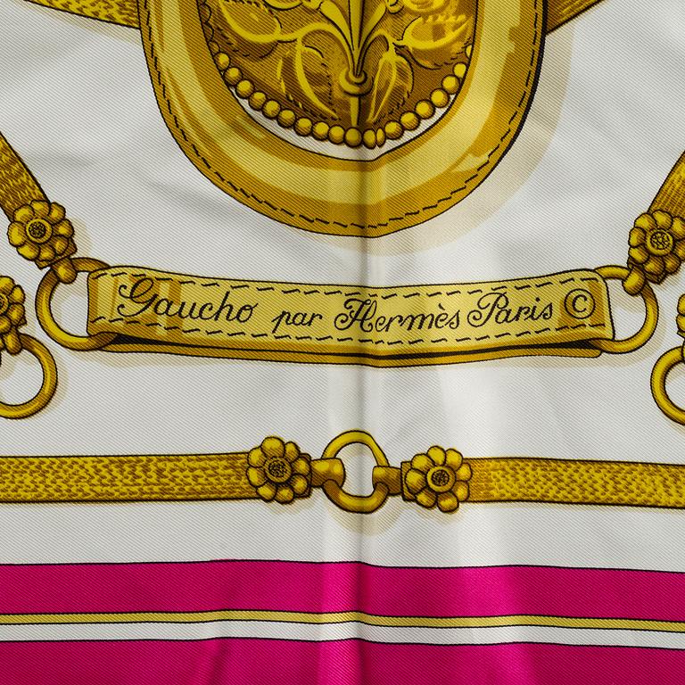 HERMÈS, scarf, 'Gaucho par Hermès'.