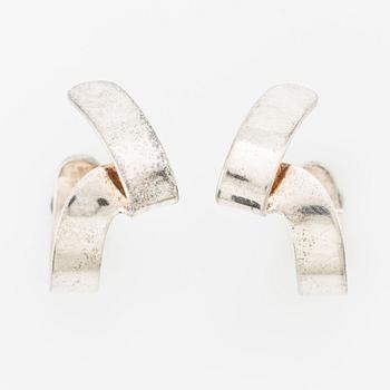 Georg Jensen a pair of earrings sterling silver.