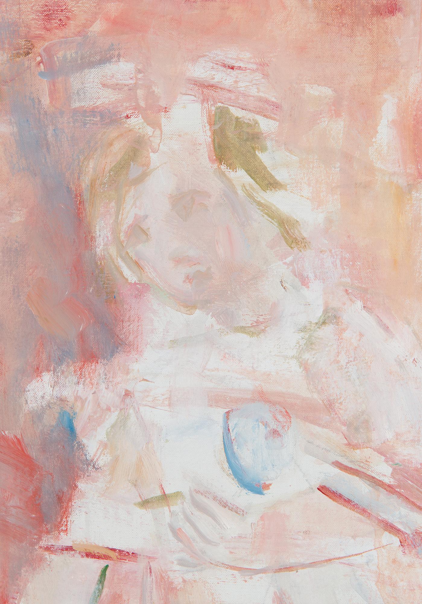 Anitra Lucander, Child and doll.
