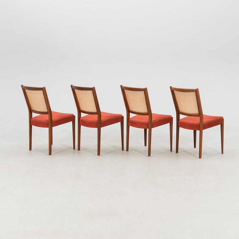 Chairs, 4 pieces, Skaraborgs Möbelindustri, 1950s/60s.