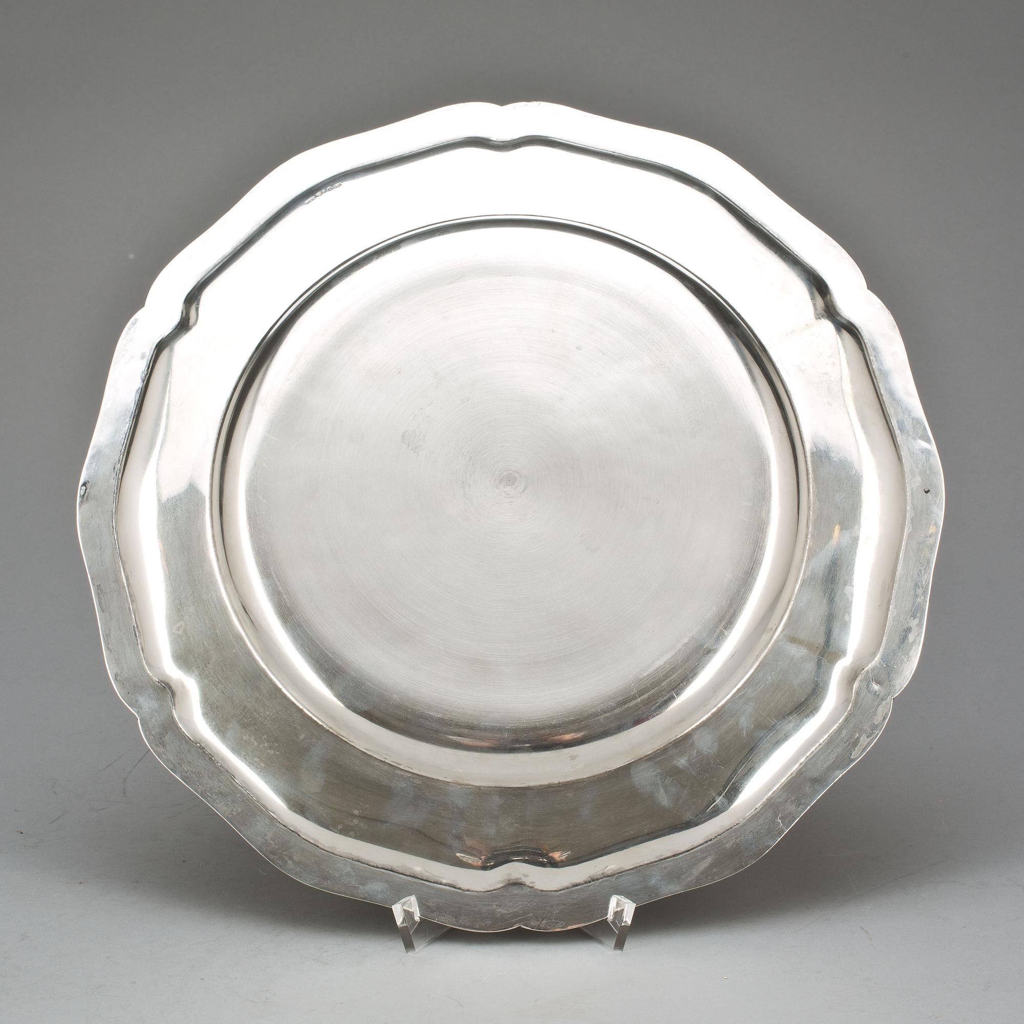 FAT, silver, A G Dufva, Stockholm, 1930, vikt ca 550g.