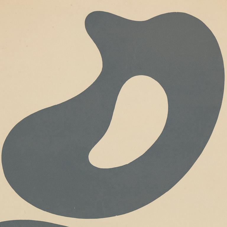 JEAN ARP, lithograph, signed and numbered 47/200.