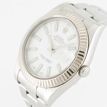 Rolex, Oyster Perpetual, Datejust II, wristwatch, 41 mm.