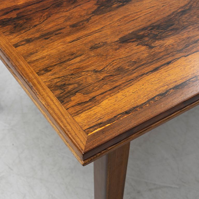 Poul Hundevad & Kai Winding, stolar 4 st, Hundevad & Co, Danmark, 1960-tal. Matbord, Danmark, 1960-tal.