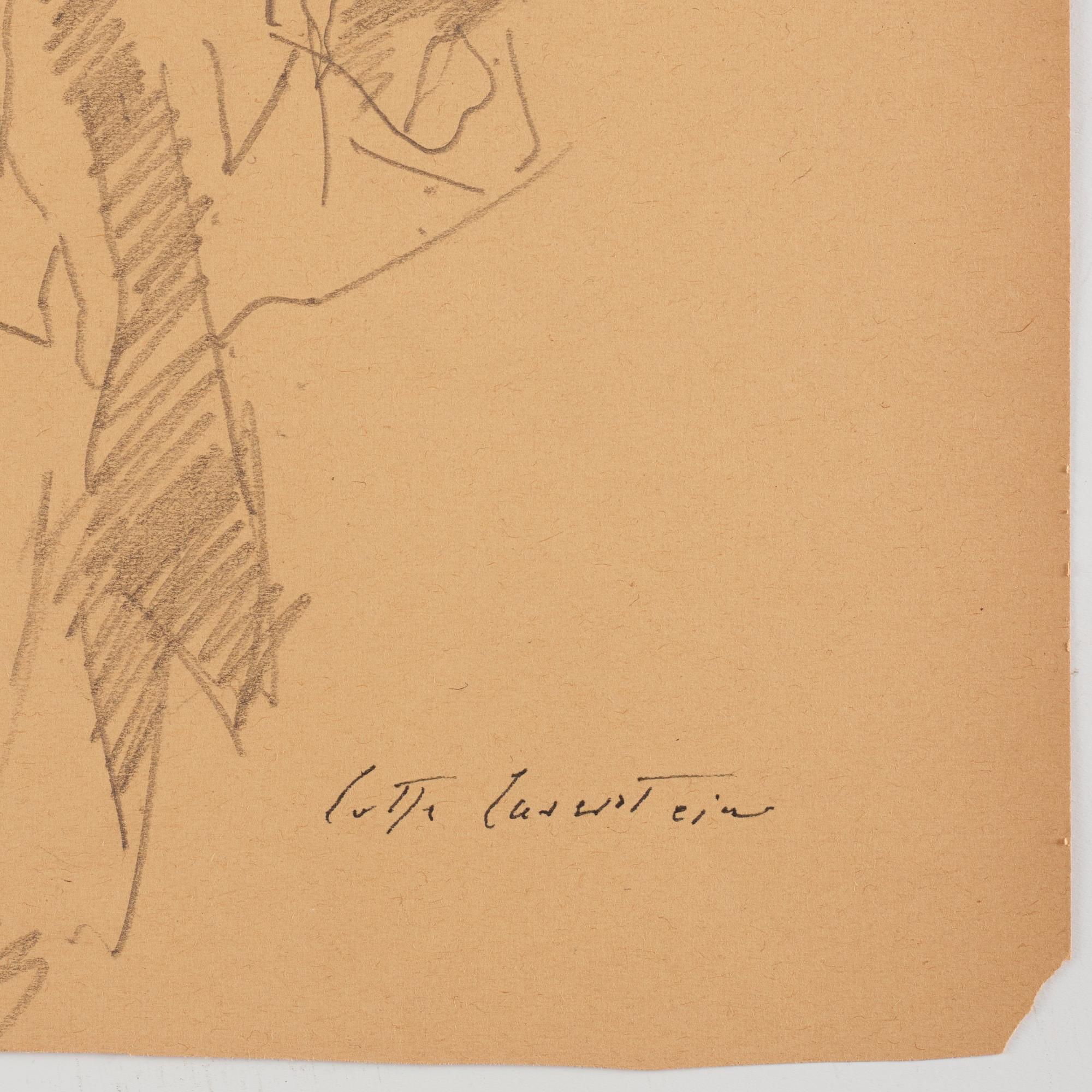 Lotte Laserstein, Reciterande man.