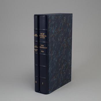 Two books, "Iter Lapponicum",  Olof Rudbeck, 1987. Numbered 1175.
