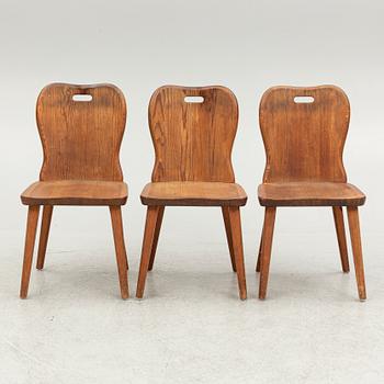 Chairs, 3 pcs, Åby Möbelfabrik, 1930s/40s.