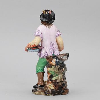 FIGURIN, porslin, troligen England, 1800-talets slut.