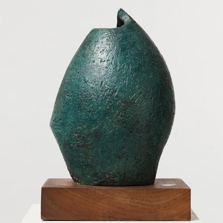 Kathe Lipin, skulptur, brons, signerad K Lipin,