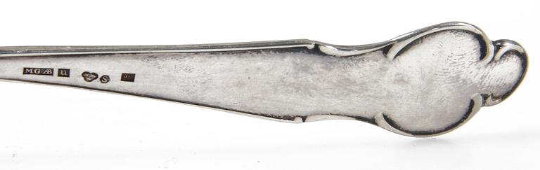 PARTI SILVER, ca 40 delar, 1900-tal. Vikt 745 gr.