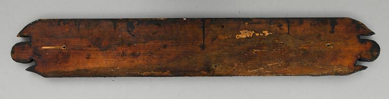 NAUTICA, namnskylt, sent 1800-/tidigt 1900-tal.