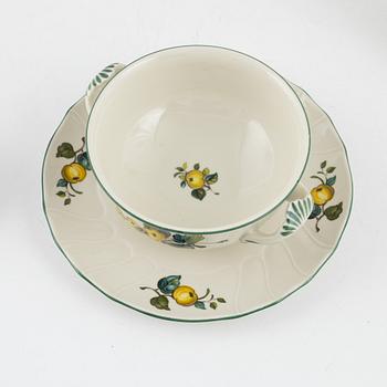 A 46 pieces porcelain tableware, "Jamaica", Villeroy & Boch.