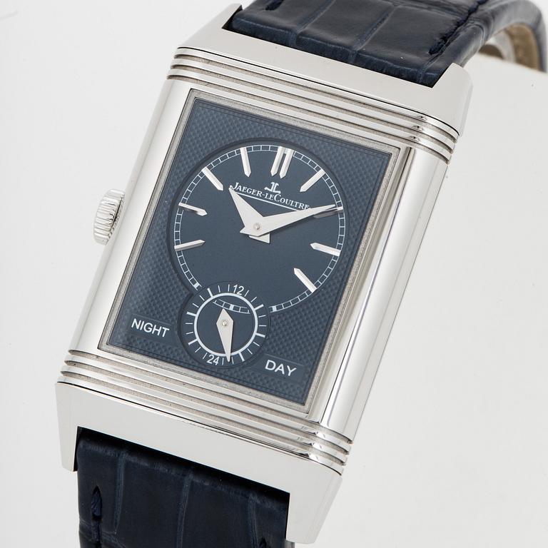 JAEGER-LeCOULTRE, Reverso Tribute Duoface, armbandsur, 25.5 x 31 (42) mm.