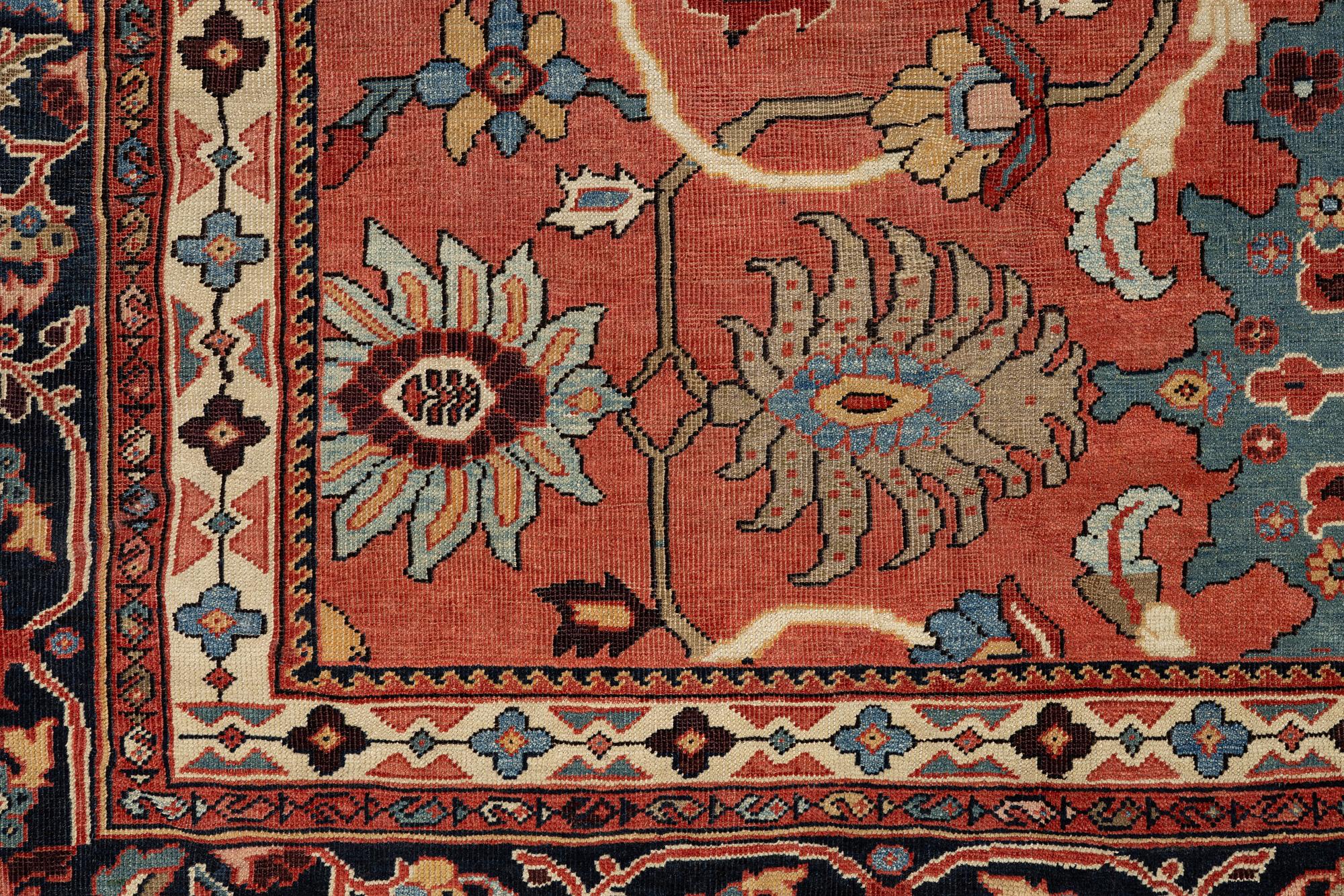 A Sultanabad carpet, west Persia c. 530 x 378 cm.