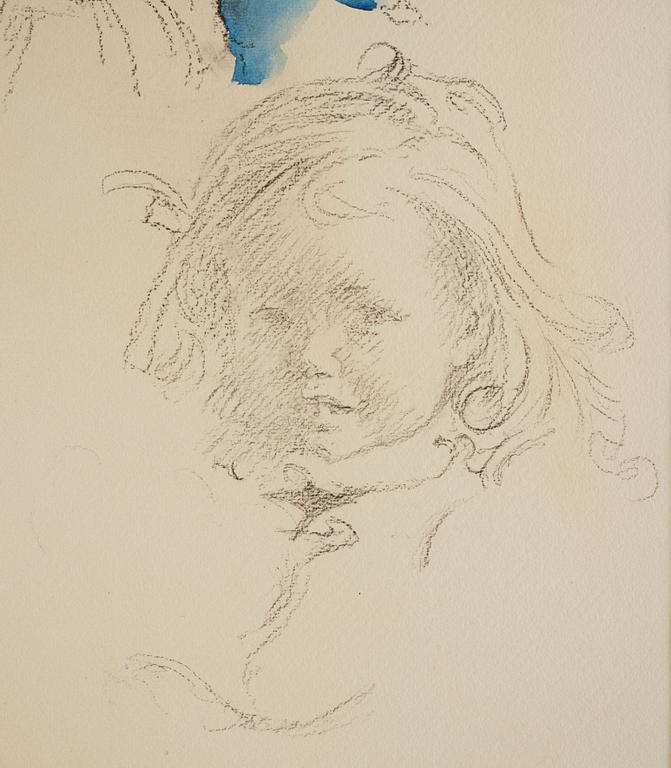 Carl Larsson, Porträtt av August Strindbergs dotter Anne-Marie.