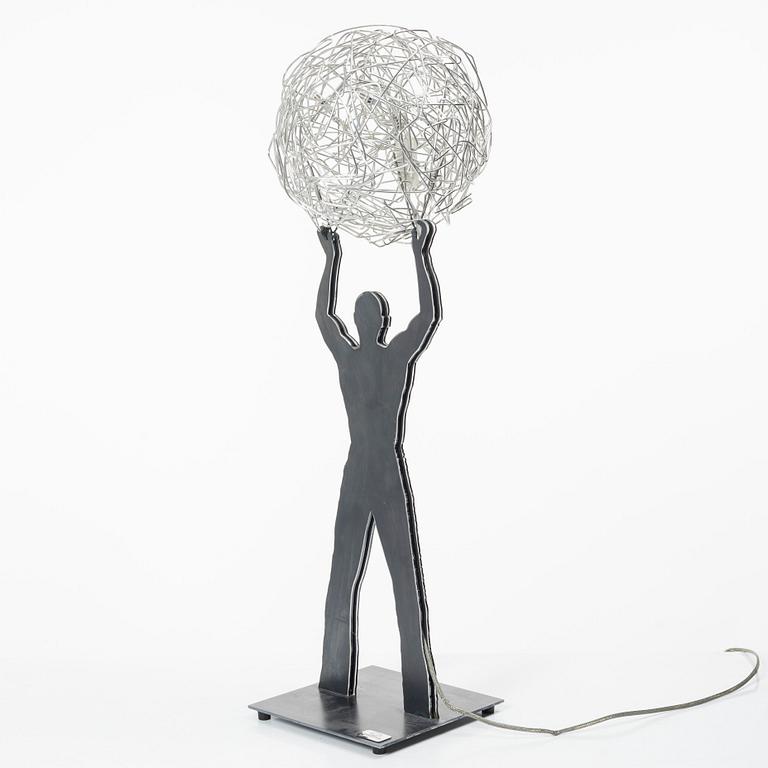 Enzo Catellani, bordslampa, "Uomo della Luce", Catellani & Smith, Italien, 2000-tal.