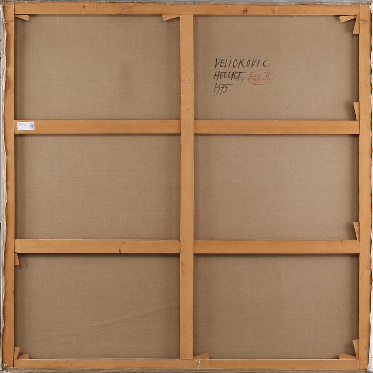 VLADIMIR VELICKOVIC, olja på duk, signerad och daterad 1975 à tergo.