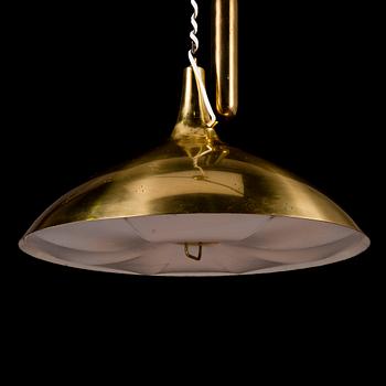 Paavo Tynell, A mid-20th century '1965' pendant light for Taito, Finland.