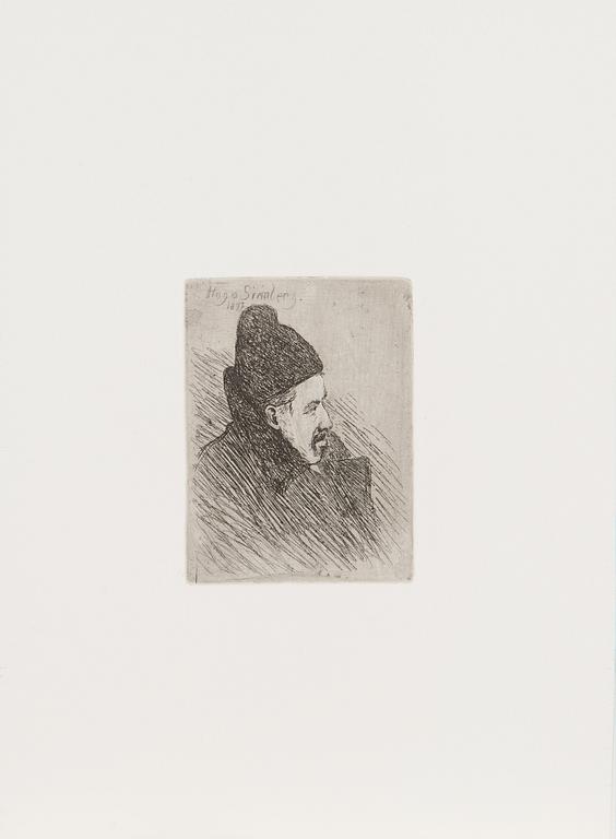 Hugo Simberg, "Omakuva" (Self portrait).