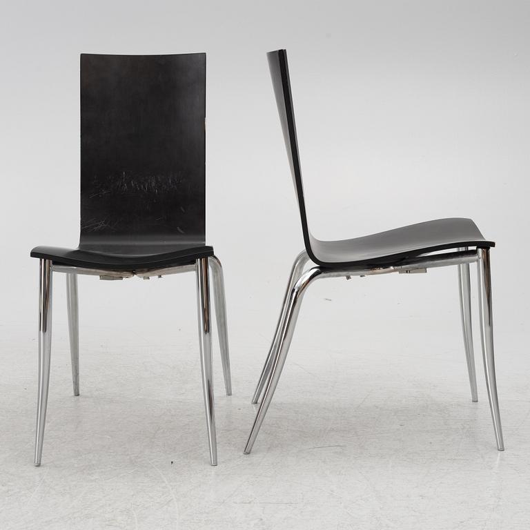 Philippe Starck, Stolar, 6 st, "Olly Tango", Driade, Italien, 2000-tal.