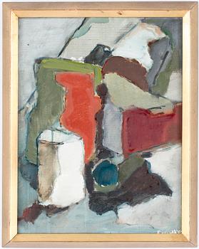 BJÖRN ROLAND ENEROTH, olja på duk. Sign och dat -60.