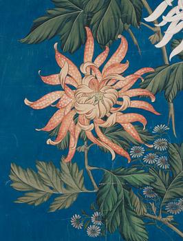 A painting, ink an color on paper, after Lang Shining (Giuseppe Castiglione), presumably late Qing dynasty/20th Century.