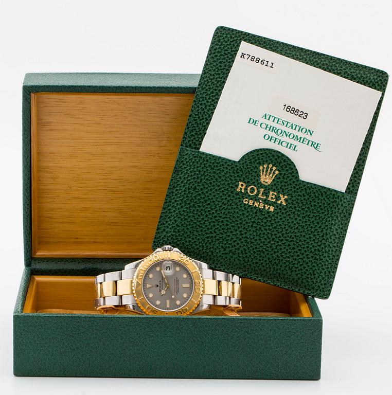 ROLEX, Oyster Perpetual Date, Yacht-Master, Chronometer, wristwatch, 37 mm,