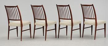 MATBORD samt STOLAR, 4 st, Svante Skogh, 1960/70-tal.