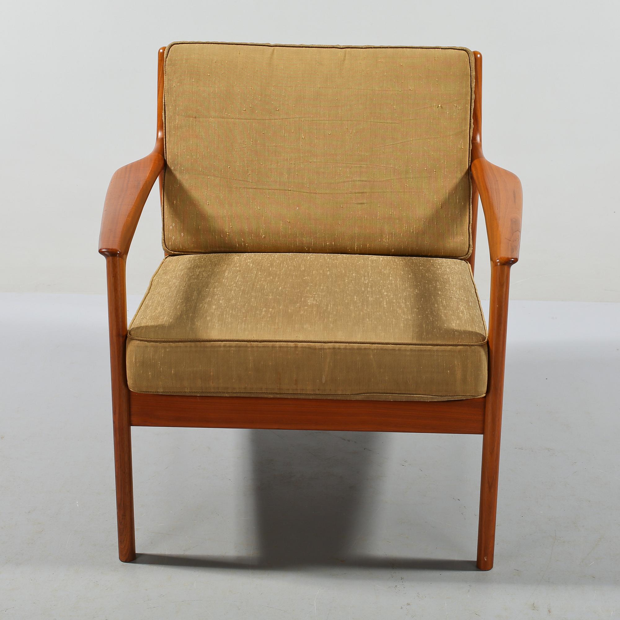 FÅTÖLJ, "USA-75", Folke Ohlsson, Dux, 1960-tal.