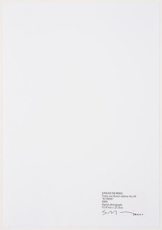Sarah Morris, "KTMSS".