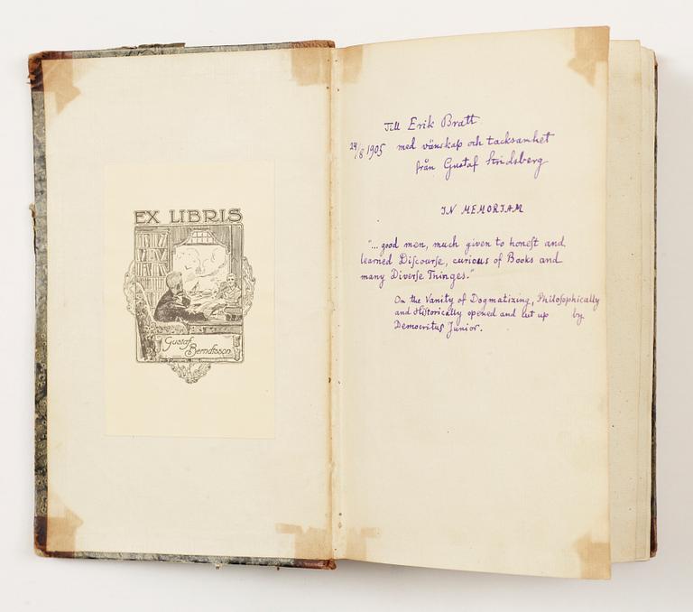 BOK, 10 sambundna verk av Thomas Thorild, af Leopold resp Silfverhielm, Stockholm 1791-94.