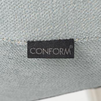 Jahn Aaamod, fåtölj med fotpall, Globe, Conform.