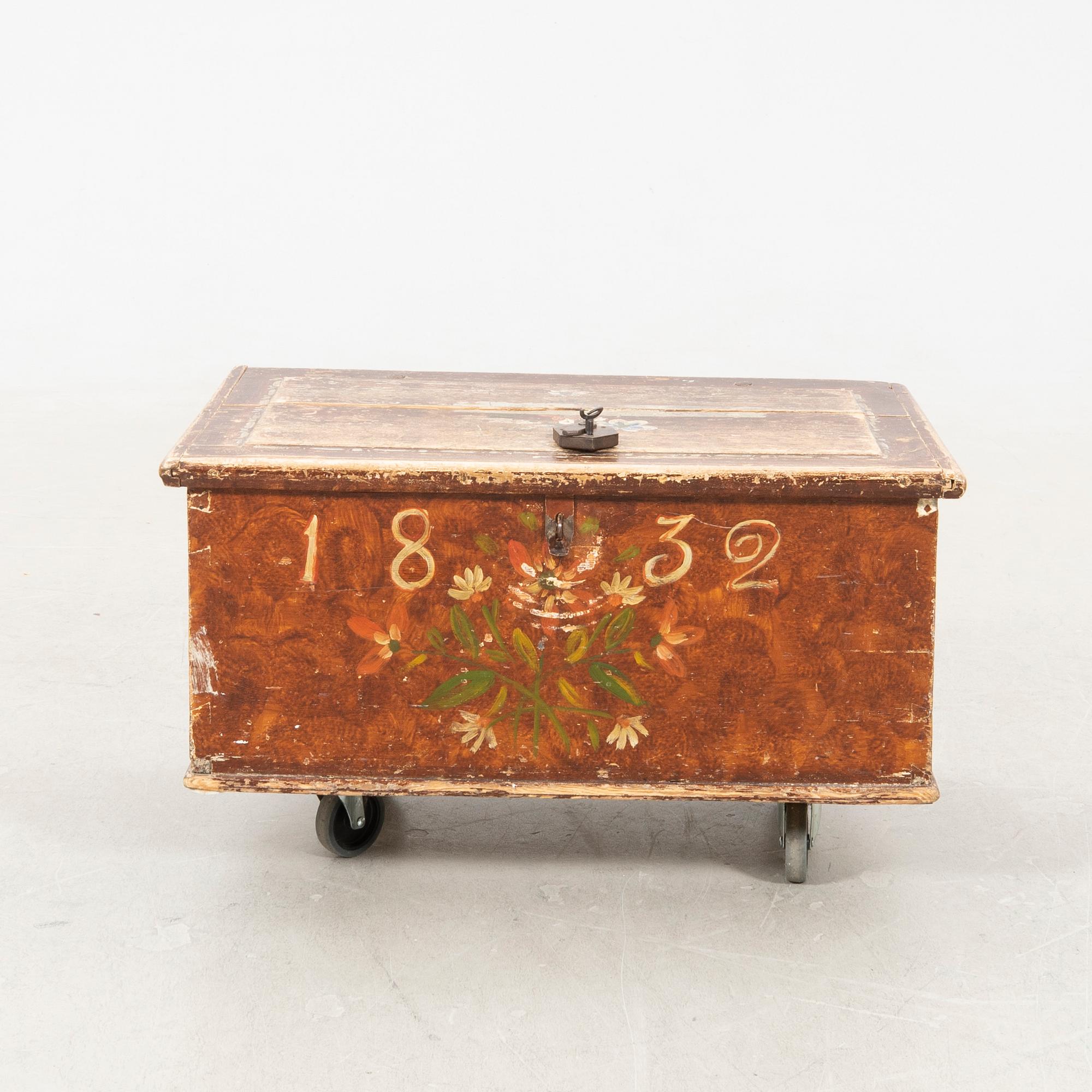 Chest, dated 1832.