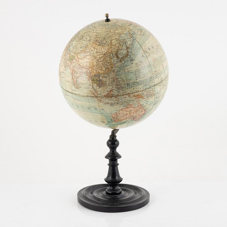 Jordglob, 1900-talet början.