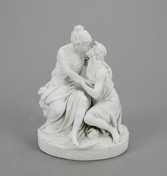 FIGURIN, parian, kring sekelskiftet 1900.