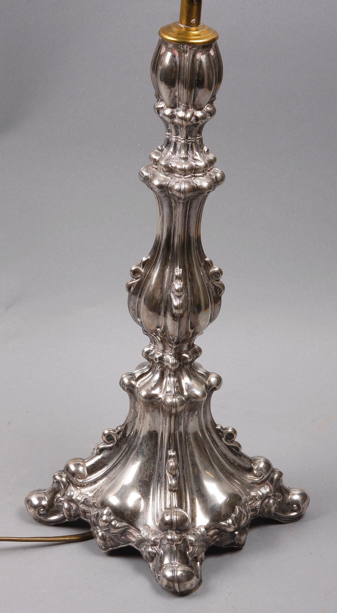 BORDSARMATUR, silver, nyrokoko, sent 1800-tal.