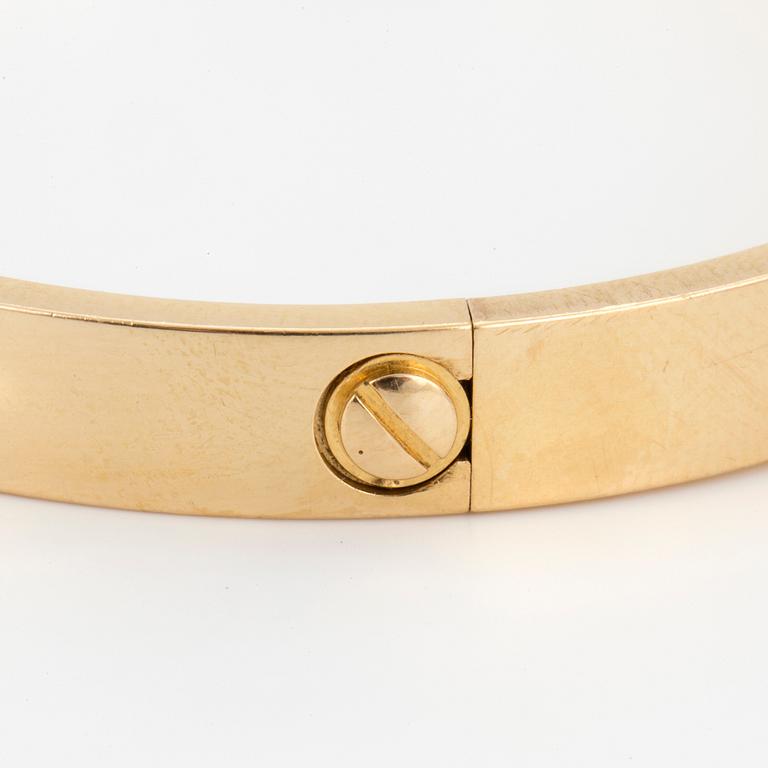 CARTIER, "Love'' armring, 18K guld.